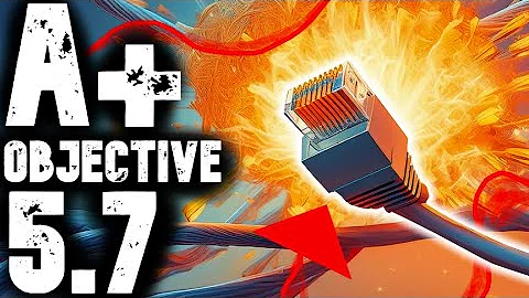 A+ 1101 course with exam questions | 5.7 - Troubleshoot problems with wired and wireless networks