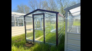 8x10x6 A-Frame Standard Style Greenhouse AFSG 7482 0810 021123