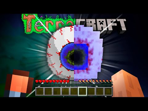 Террария но это МАЙНКРАФТ | TerraCraft 12.7
