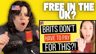 American Reacts: 7 FREE Things in the UK That Cost MONEY in the USA 🇬🇧😳