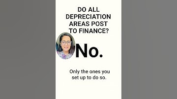 Do All Depreciation Areas in SAP Post to Finance? | SAP FICO Trick Explained #interview