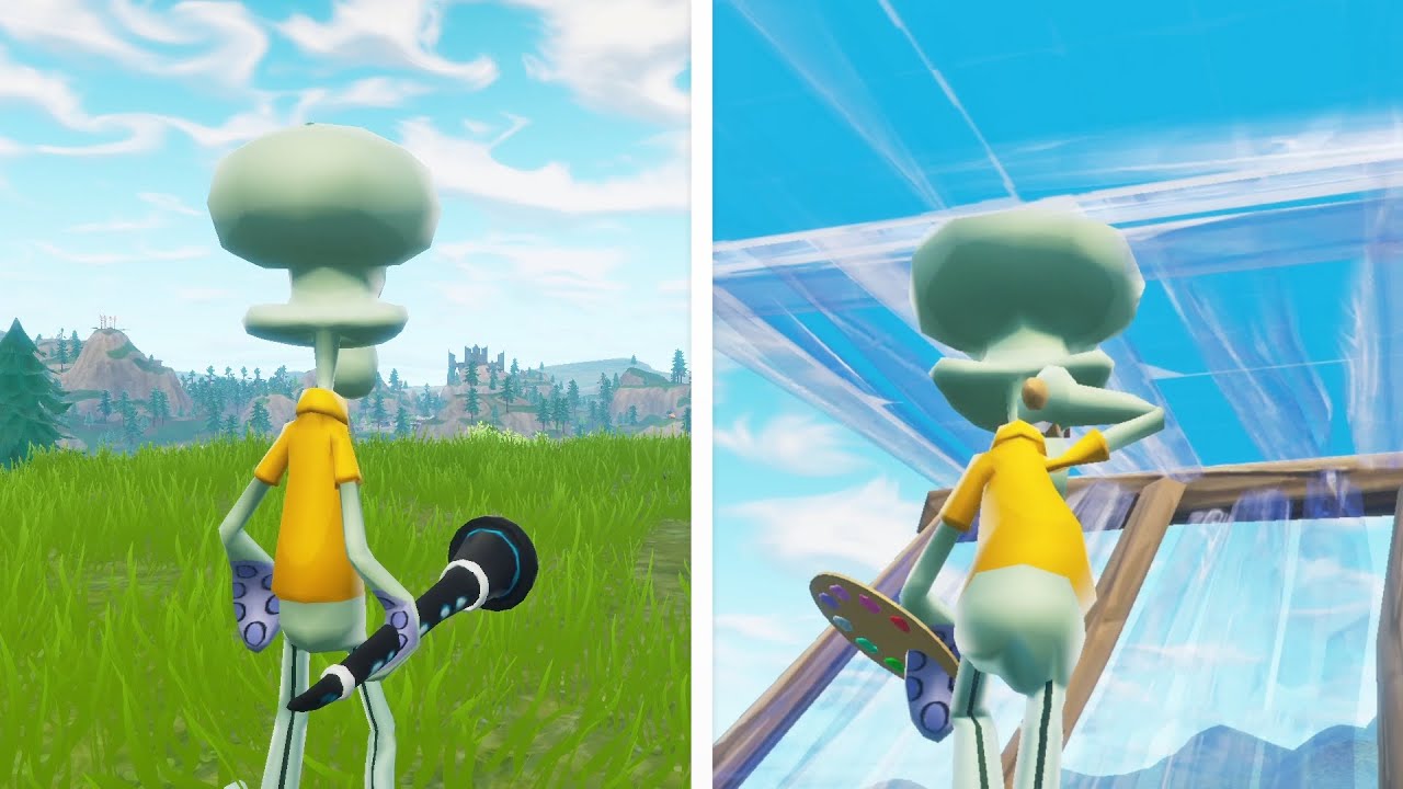 If SQUIDWARD Got Added in Fortnite.. YouTube