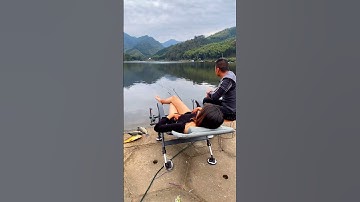 Câu cá cá chép trôi lớn lôi mất cần - fishing funny 😂🤣🎣#4 #fishing #fishingfun  #shorts