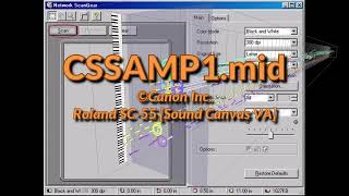 Canon Inc. - CSSAMP1.mid - Roland SC-55 MIDI [Sound Canvas VA]
