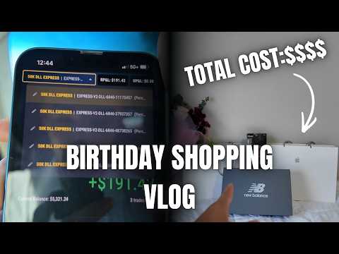 Birthday shopping for my girlfriend with my $17,000 payout