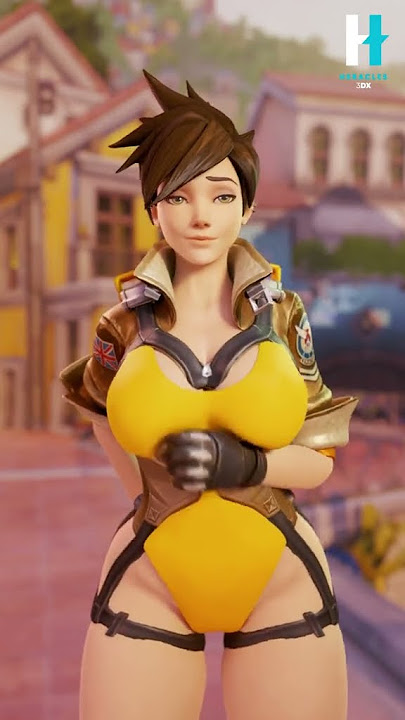 Tracer | Overwatch #shorts #easter #easterbunny
