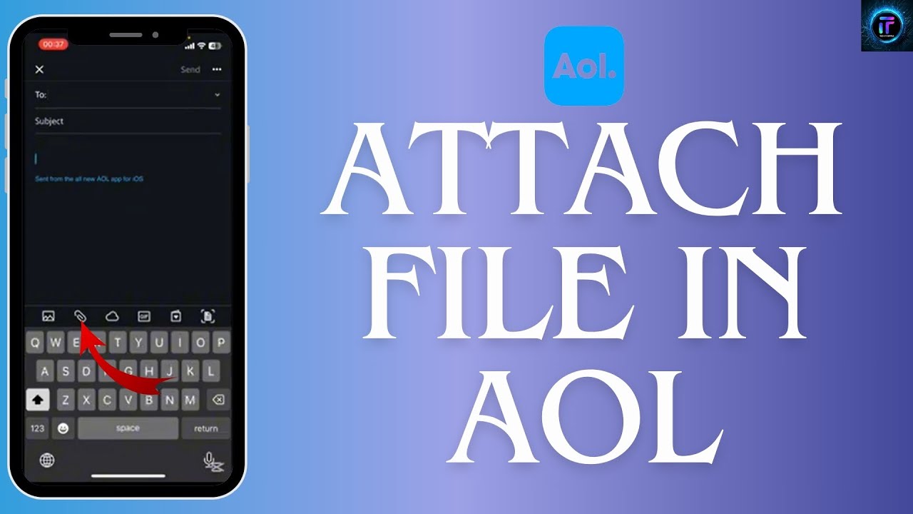 How to Attach a File in AOL Mail 2024 ( Step-by-Step Tutorial) - YouTube