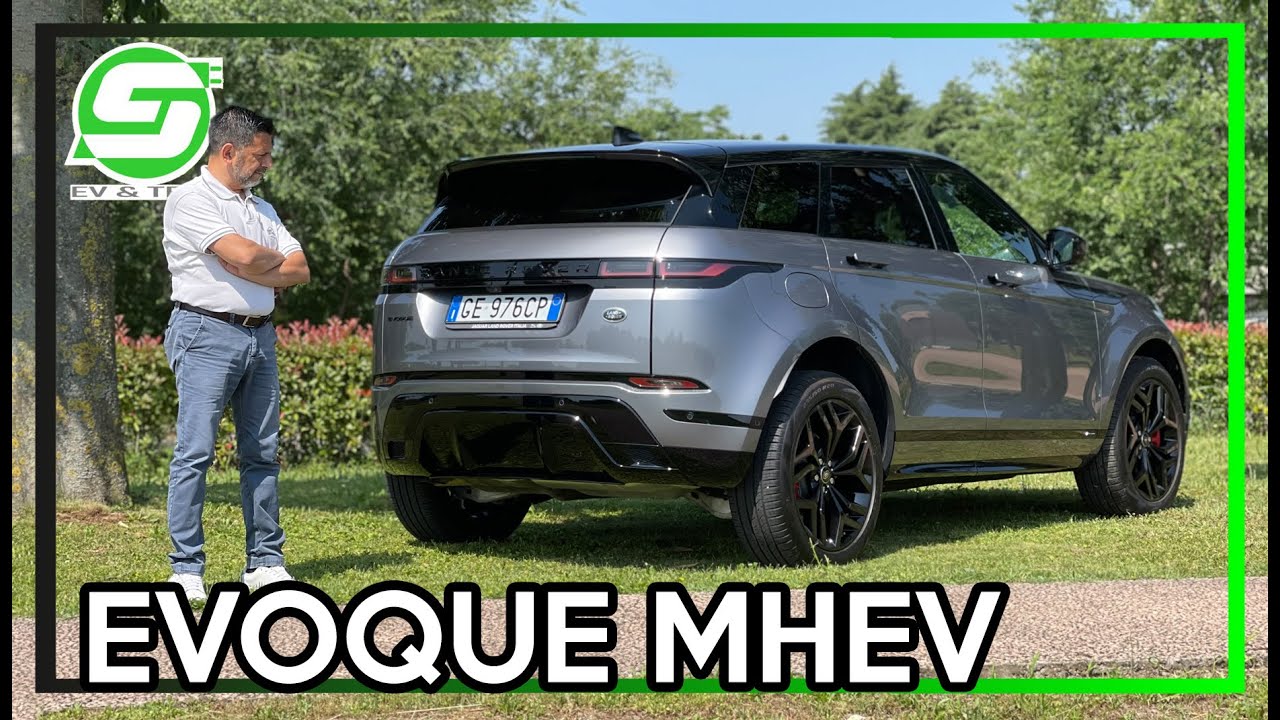 Range Rover EVOQUE 2021 La PROVA del SUV mild hybrid con infotainment