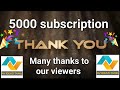 Many Thanks to our Viewers.