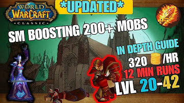 CLASSIC FRESH - *UPDATED* SM CATH+ARM+LIB MAGE BOOST 200+ MOBS