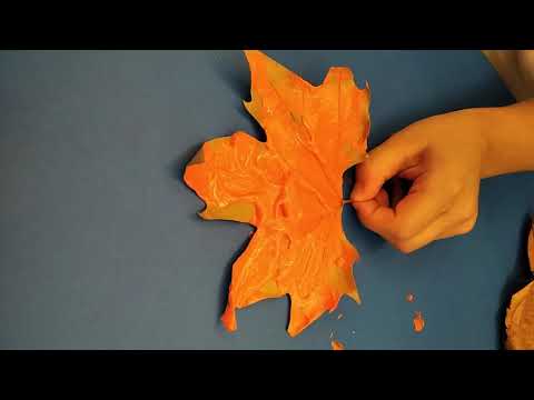 Βίντεο: Πώς να σχεδιάσετε ένα φθινοπωρινό φύλλο