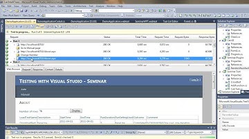 Creating Web Test and Load Test using Microsoft Visual Studio