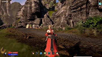 Ashes of Creation Pre-Alpha Gameplay - Aela Starting Area and Mage Spells (Better Quality)