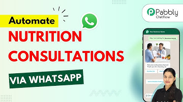 Create a WhatsApp Chatbot for Your Nutrition Consultations🥗