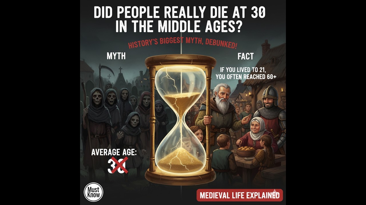Did People Really Die at 30 in the Middle Ages? #new