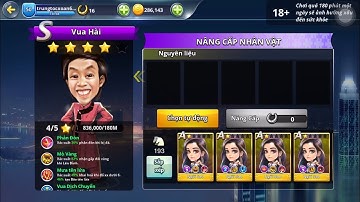 Cờ Cá Ngựa ZingPlay: Nâng Cấp Nhân Vật "Vua Hài Mưa Tên Lửa + Bão Tên Lửa" (Lên Cấp "Thẻ S - 4 Sao")