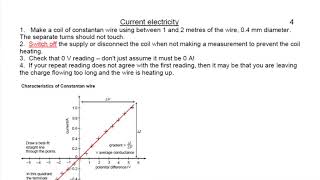 A Level Physics: PD, EMF, Ohm's Law and I-V Characteristic (Current Electricity Part 2)