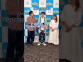 2歳の娘が映画デビュー！ソーニャが初恋かも!?『映画ドラえもん のび太と空の理想郷』大ヒット上映中！#ドラえもん #永瀬廉 (#KingandPrince) #山里亮太 #藤本美貴 #shorts