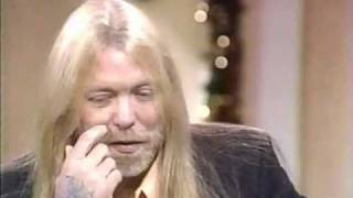 Video thumbnail of "Gregg Allman on Regis & Kathie Lee, 1991"