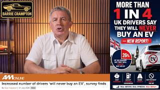 More Than 1 in 4 UK Drivers Say They Will NEVER Buy an EV — New Report!