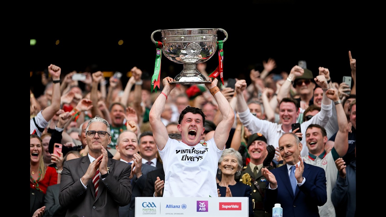 The moment Mayo ended 75 years of hurt: Mayo lift Sam Maguire and celebrations