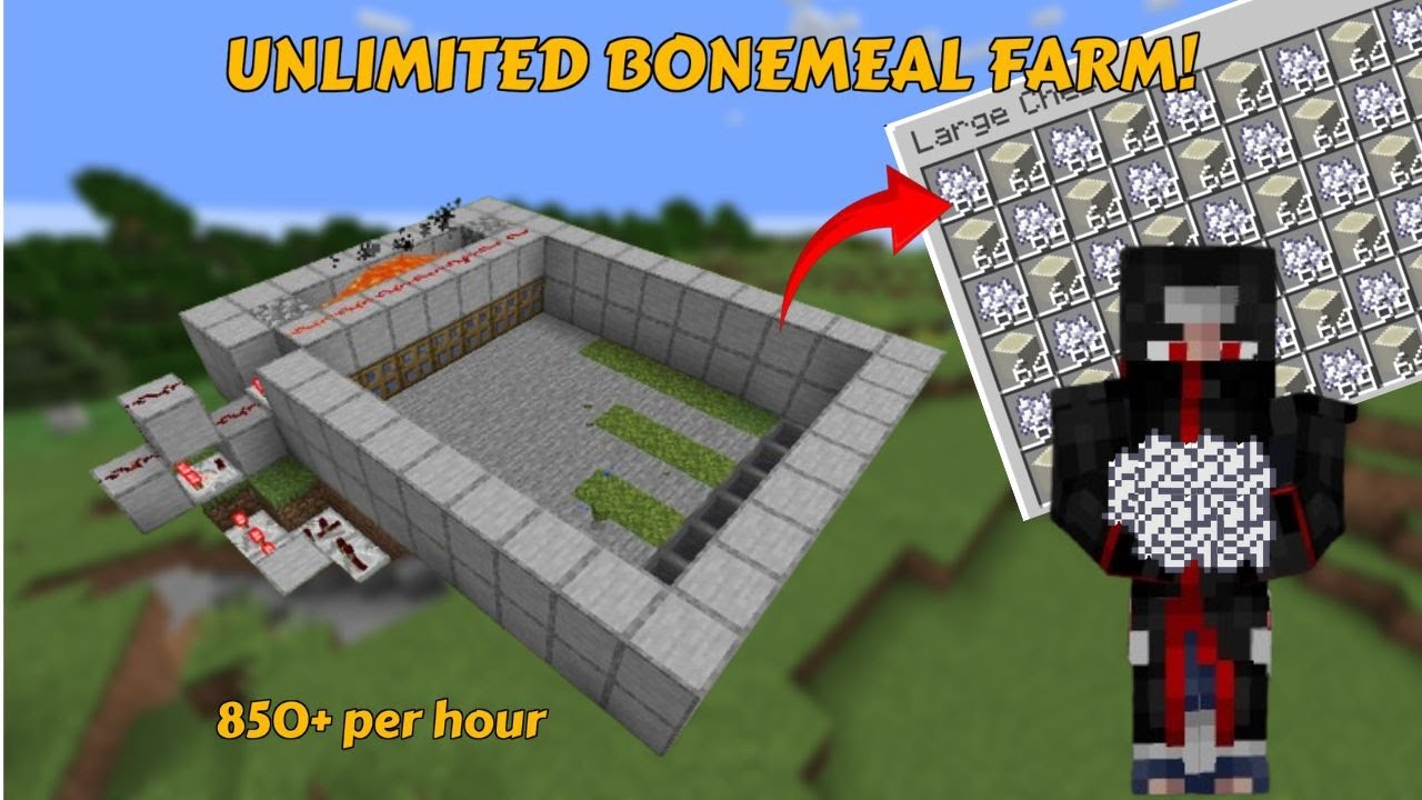 Unlimited Bonemeal Farm in Minecraft 1.21 – AFK & Survival Friendly ...