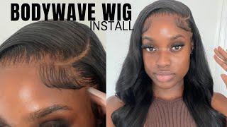 IT'S GIVING SCALP! DEEP SIDE PART 13x6 HD FRONTAL WIG INSTALL | BOUNCY CURLS | FT Asteria hair