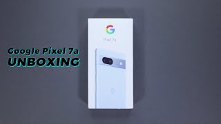 Google Pixel 7a  (Sea, 128 GB)  (8 GB RAM) | Relax Unboxing |