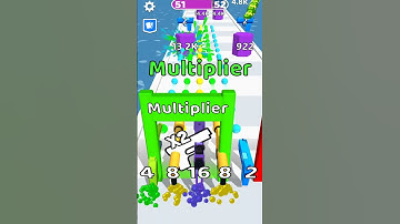 Merge Gun Run 3D | Level 51 | 3D gameplay✅- Android IOS games #3dgames #3d #shortsgame #shorts