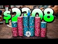 Scooping massive pots at 12 all in seven times  poker vlog 289