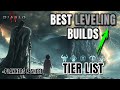 Leveling tier list  best leveling builds for season 4  diablo 4