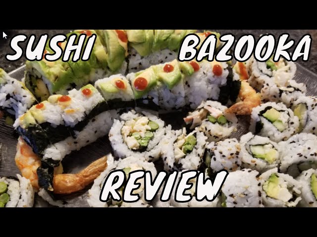 Sushedo Sushi Bazooka, Sushi Making Kit, Sushi Roller Maker, Sushi Tube  Machine