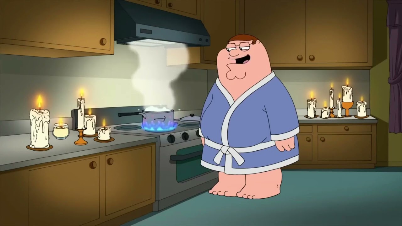 Family Guy - Peter watches pot boil
