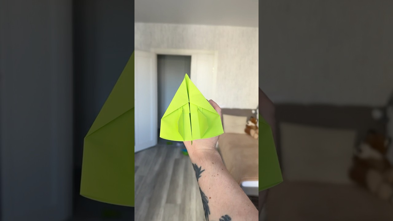 Epic Indoor Paper Airplane Test – 280 Feet Flight! World Record Distance 