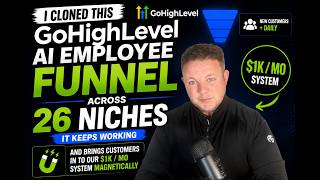 I Cloned This GoHighLevel AI Employee Funnel Across 26 Niches… It Keeps Working For A $1k/Mo Offer