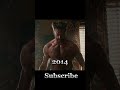 Wolverine evolution 2000-2024 #wolverine #hughjackman #Fox  #mcu #marvel