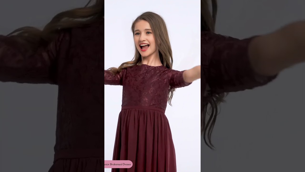 Junior Bridesmaid Dress Discover the 2025 top 3【Series 6】 