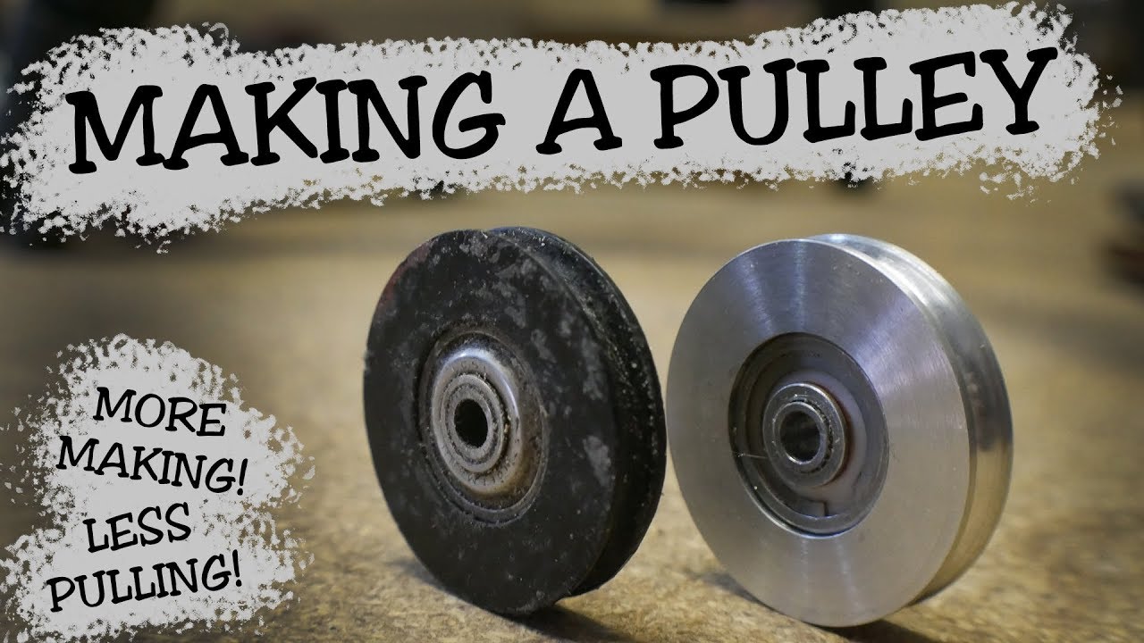 Making a Pulley Lathe Machining YouTube