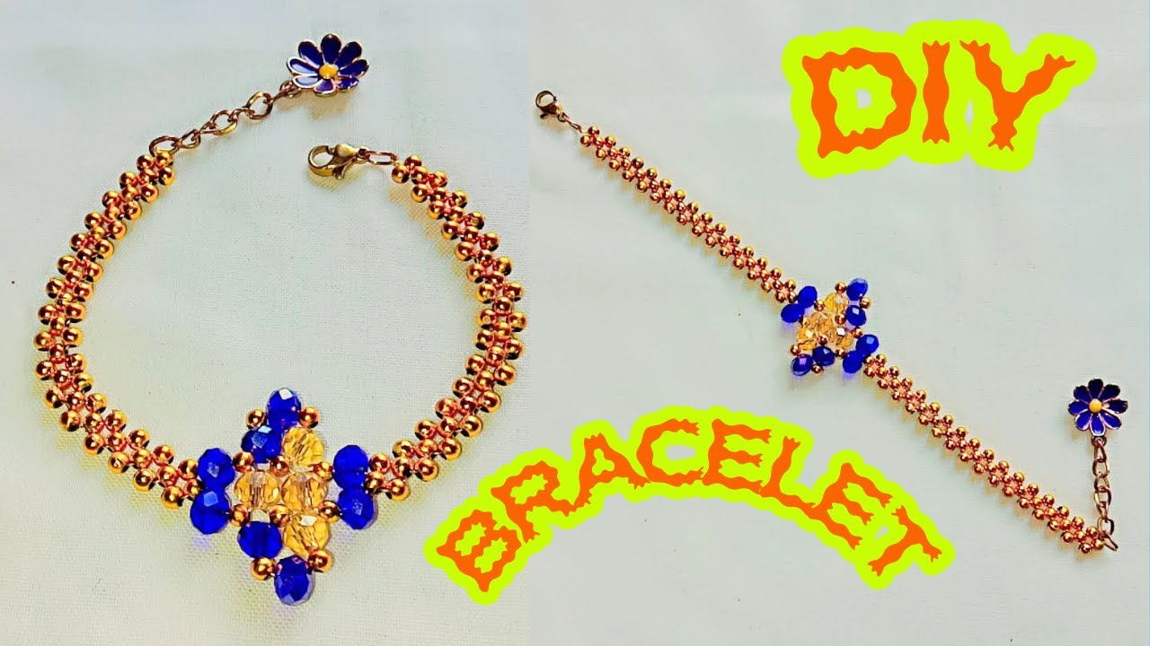 Make This STUNNING Bracelet in Minutes 💎| Quick & Easy DIY Beading ...