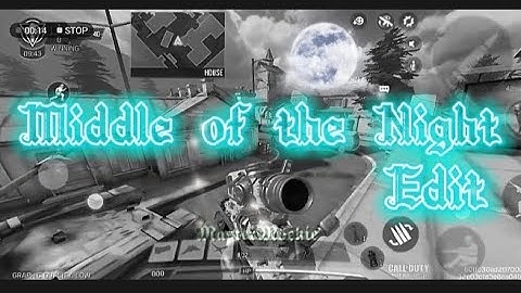 Middle of the night codm [Edit/GMV] // #codm #codmobile #montages #callofduty