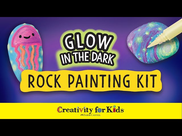  Creativity For Kids Glow In The Dark Rock Painting