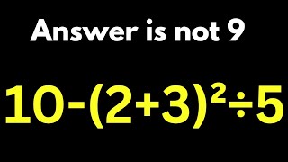 The 5th Grade Math Problem That Nobody Can Solve!