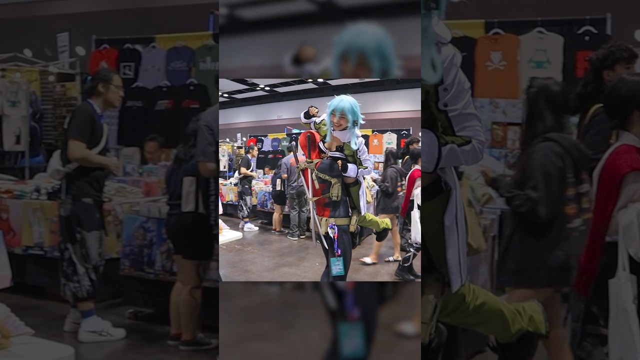 Deadpool finds a Sinon. Deadpool keeps the Sinon 😊 #deadpool #swordartonline #cosplay
