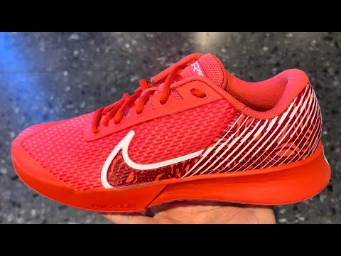 Nike Zoom Vapor Pro 2 Red Tennis Shoes - YouTube