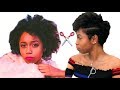 I BIG CHOPPED! || TAPPERED CUT