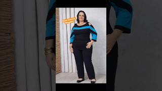 Blusa feminina com manga 3/4 e ombro vazado. #shopee #plussize #revendedora #moda #modafeminina