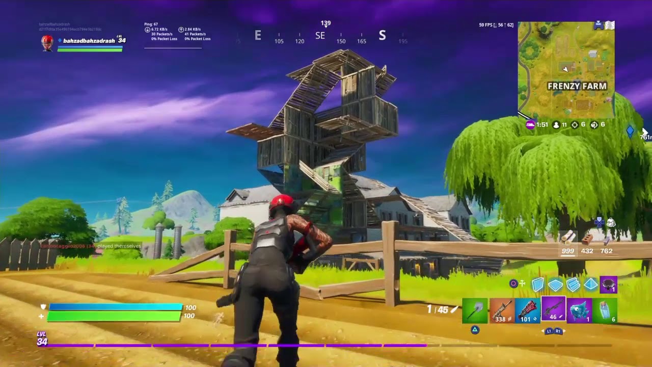 Fotnite Gameplay Ps4 Rip YouTube