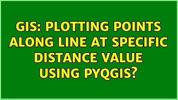GIS: Plotting points along line at specific distance value using PyQGIS?
