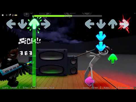 Roblox Basically FNF Remix FNF Vs Hood Roundtable Gamma