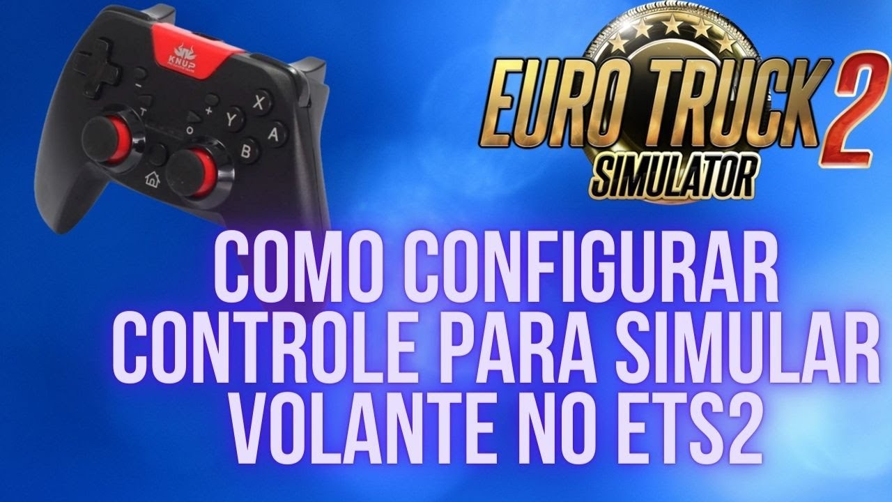 Euro Truck Simulator 2 Com Controle de Xbox 360 